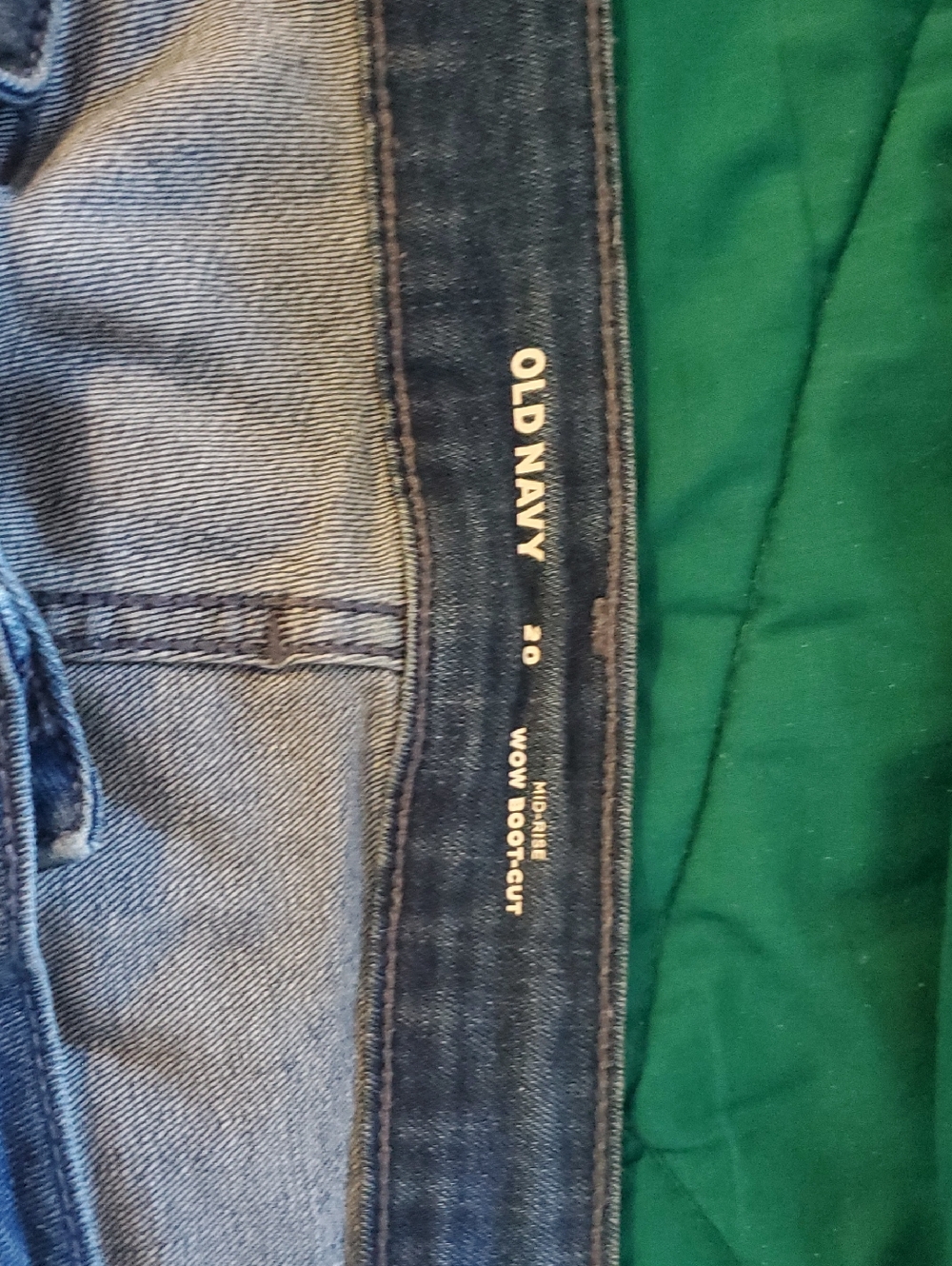 Old Navy Women's Medium Blue Bootcut Jeans